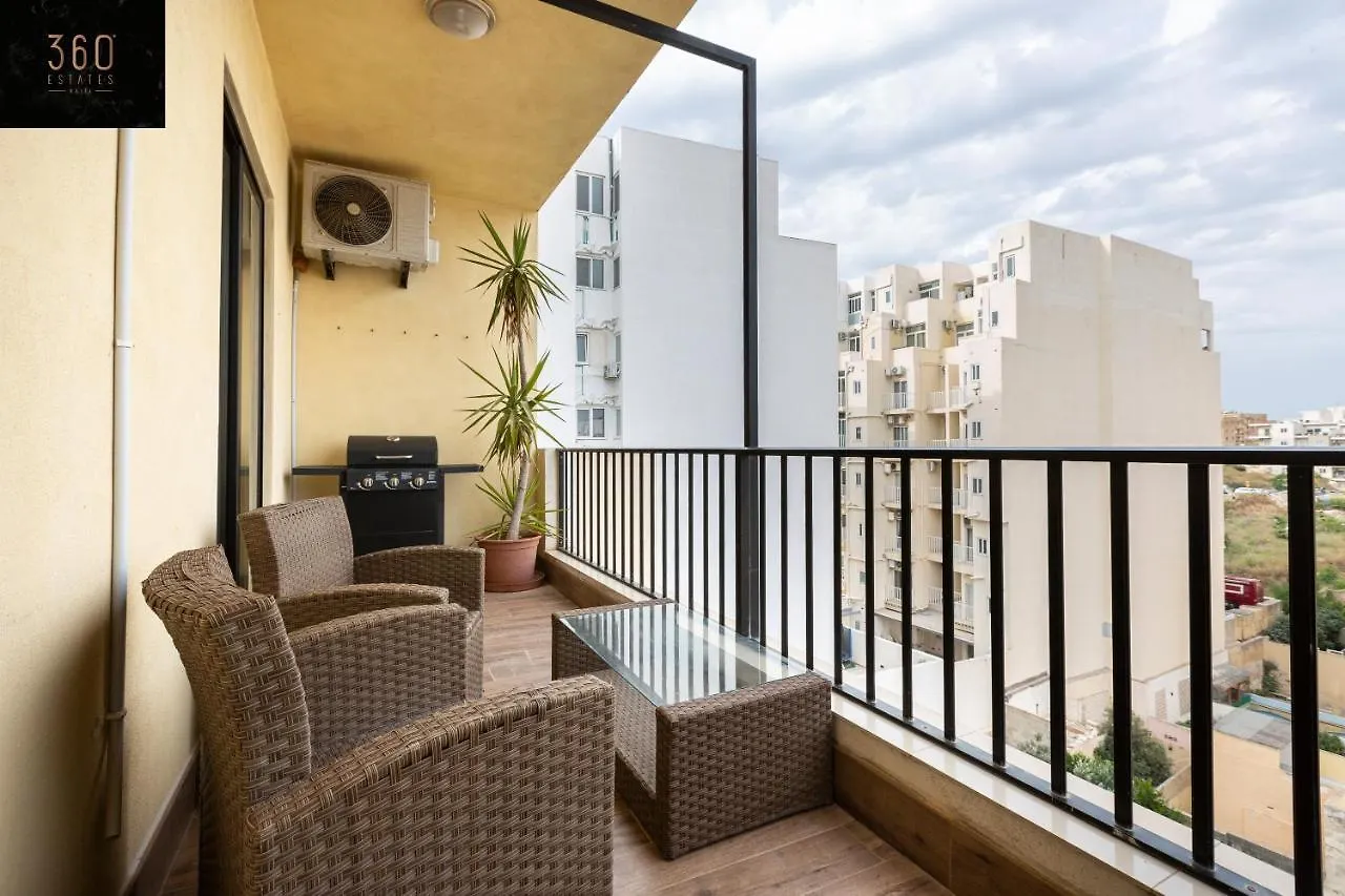 Daire Beautiful, Spacious 3Br Home With Private Balcony With 360 Estates Saint Julian's