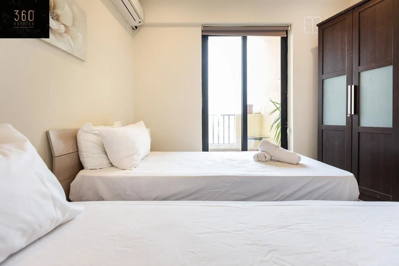 Beautiful, Spacious 3Br Home With Private Balcony With 360 Estates Saint Julian's Daire